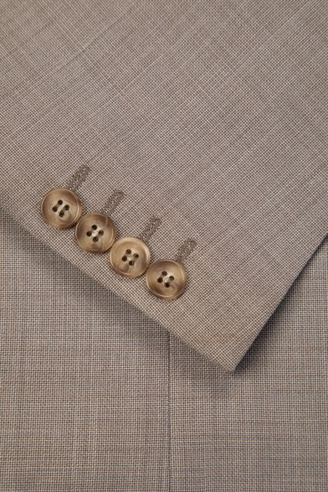 костюм  из шерсти спереди