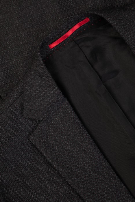 костюм  из шерсти спереди