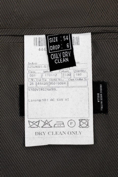 костюм  для взрослого возраста с изнаночной стороны