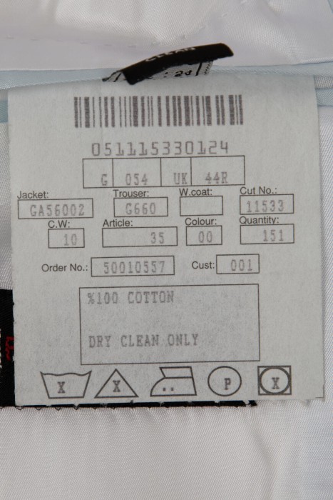 костюм  для взрослого возраста с изнаночной стороны