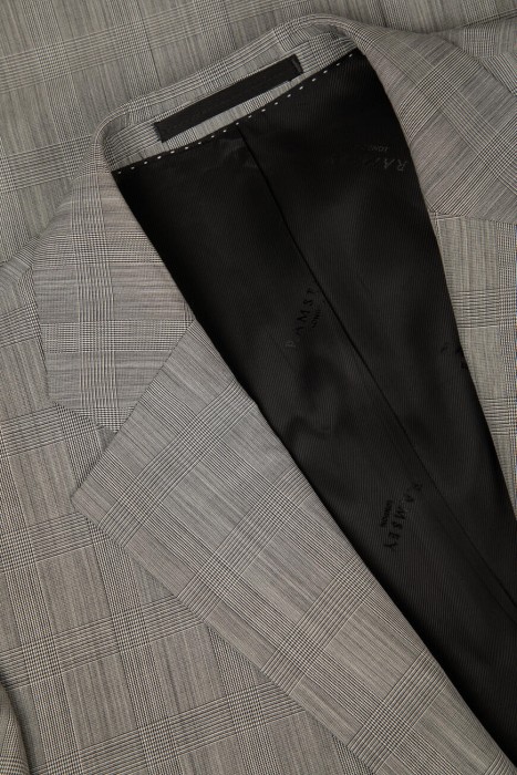 костюм  из шерсти спереди