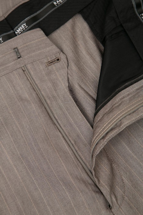 костюм  для взрослого возраста с изнаночной стороны