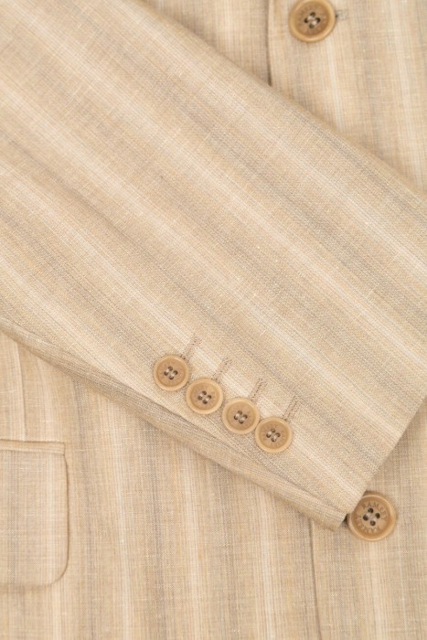 костюм  из льна спереди