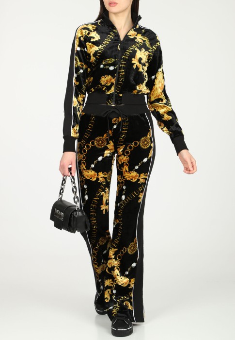 костюм  от бренда versace jeans couture вид слева