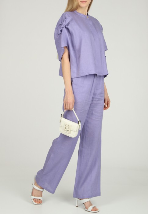 Товар фиолетового цвета с внутренней стороны