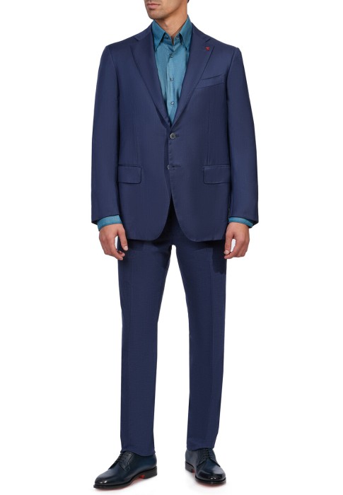 костюм  от бренда isaia вид слева