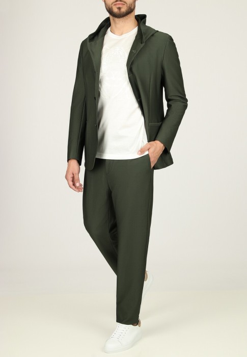 Товар зеленого цвета с внутренней стороны