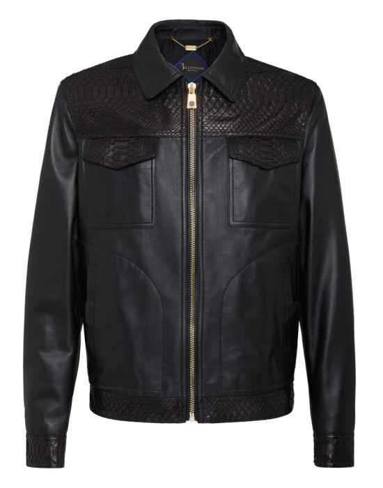 кожаная куртка  по цене 207480 руб вид справа