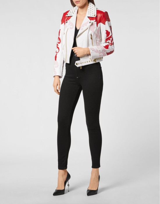 кожаная куртка  по цене 139536 руб вид справа