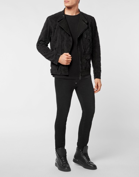 кожаная куртка  по цене 361760 руб вид справа