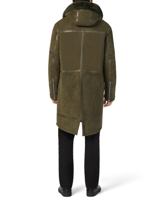 кожаная куртка  O20C-MLB1226-BLE066N_65 фотография