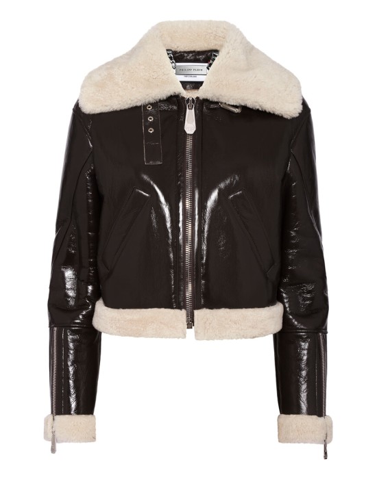 кожаная куртка  по цене 283495 руб вид справа