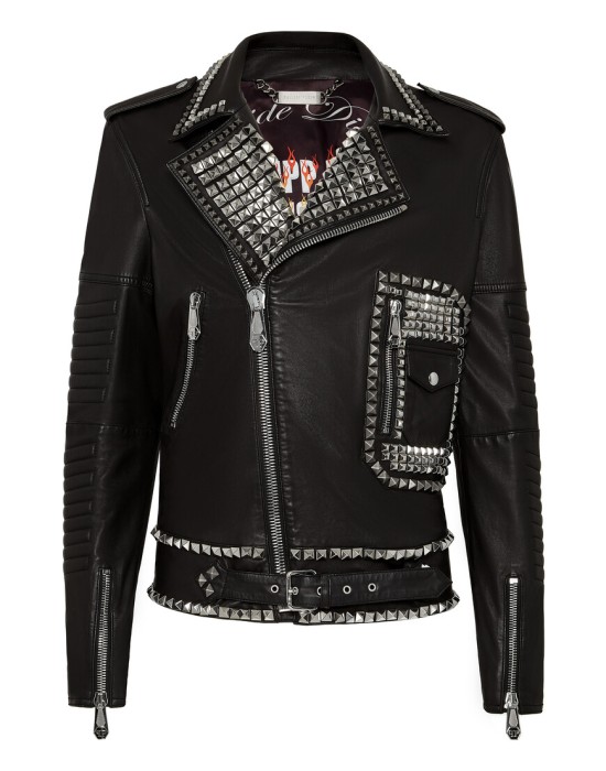 кожаная куртка  по цене 313376 руб вид справа