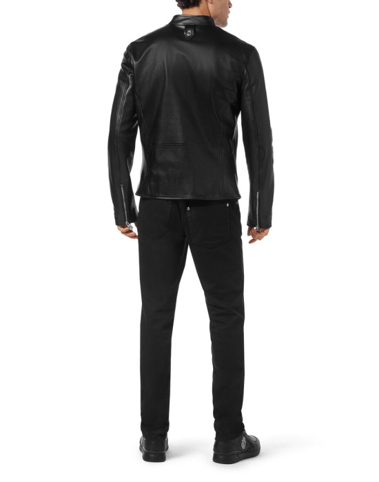 кожаная куртка  по цене 407730 руб вид справа