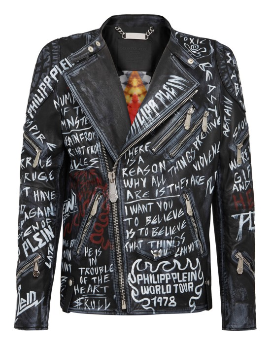 кожаная куртка  P20C-MLB1222-PLE010N_02 фотография