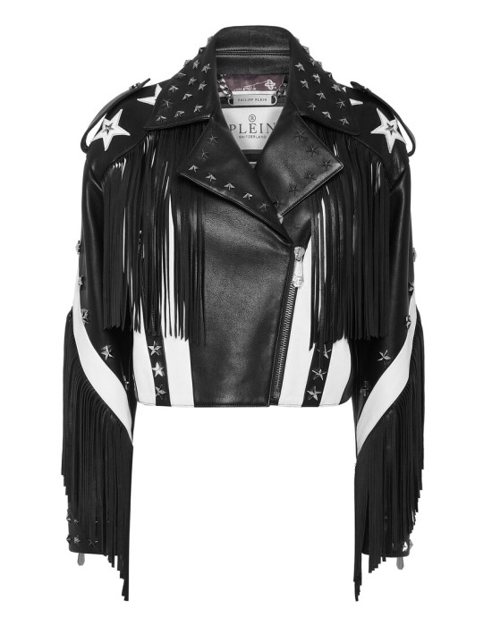 кожаная куртка  AAEC-WLB1177-PLE010N_02 фотография