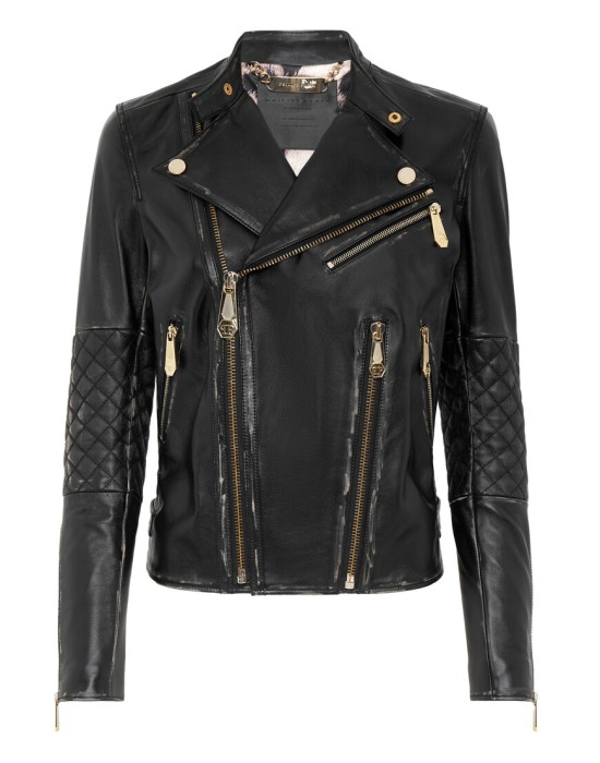 кожаная куртка  AABC-WLB0956-PLE010N_02 фотография
