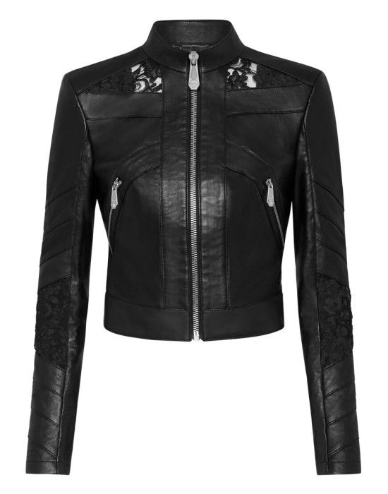 кожаная куртка  по цене 145860 руб вид справа