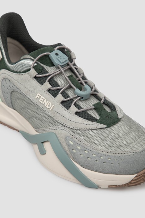 кроссовки  flow из полиэстера спереди