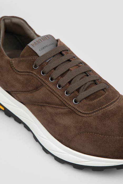 кроссовки  модель earthly из льна спереди