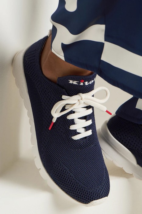 кроссовки  модель fit от бренда kiton вид слева