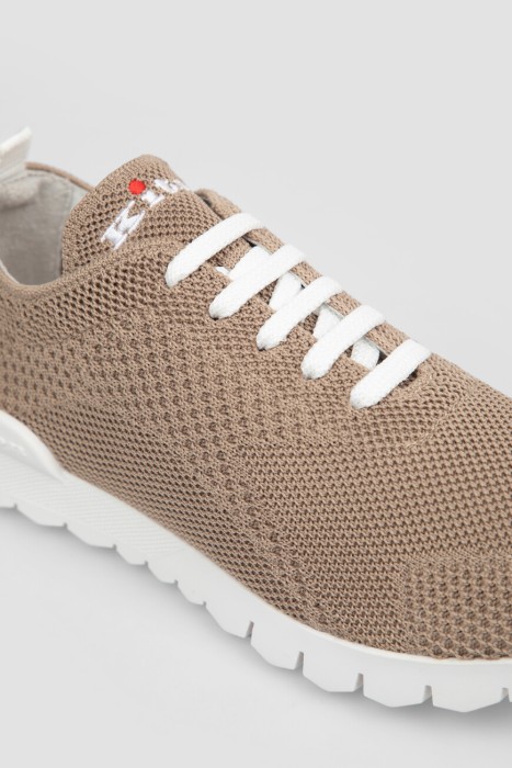 кроссовки  модель fit из хлопка спереди