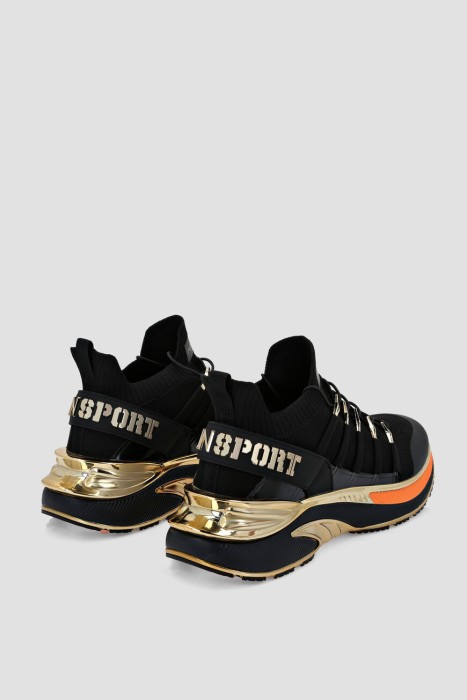 кроссовки  модель runner chrome surfer из италии вид сбоку