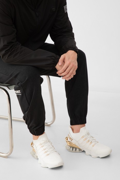 кроссовки  модель tiger attack gen. x.04 от бренда plein sport вид слева