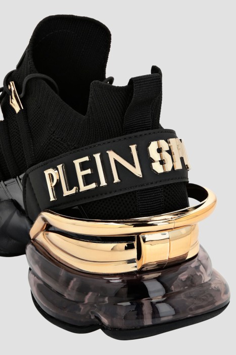 кроссовки  модель tiger attack gen. x.04 из льна спереди