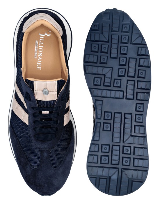 кроссовки  из италии вид сбоку