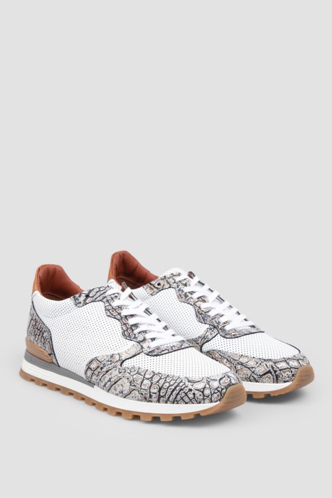 кроссовки  из италии вид сбоку