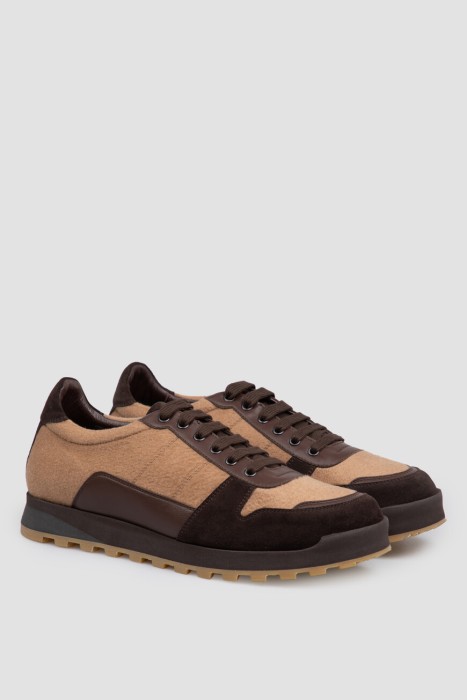 кроссовки  из италии вид сбоку