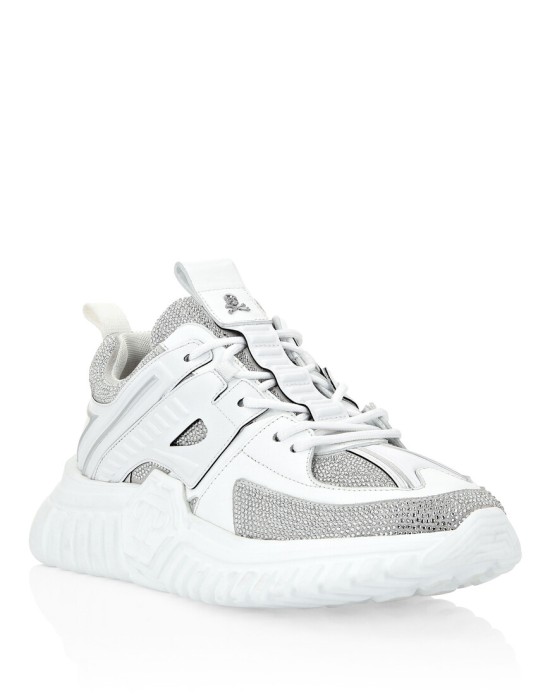 кроссовки  от бренда philipp plein вид слева