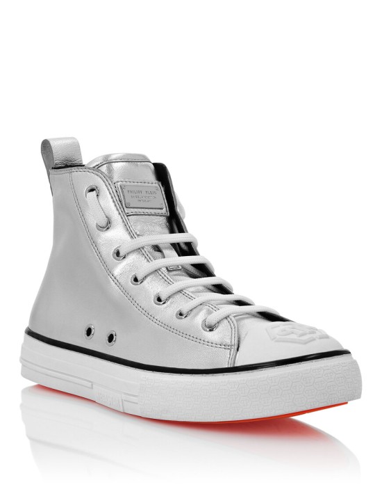 кроссовки  от бренда philipp plein вид слева