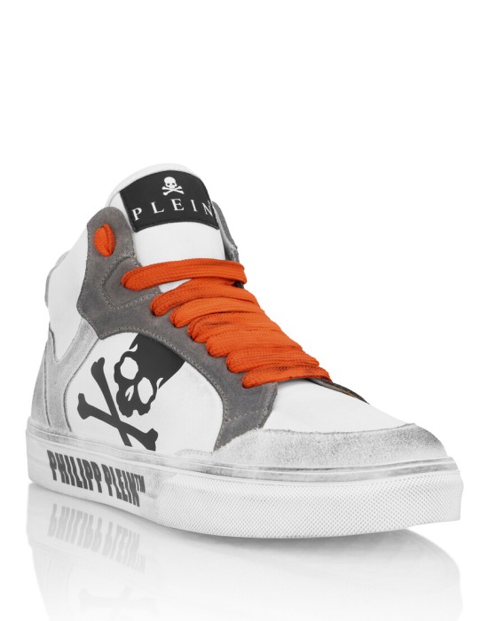 кроссовки  от бренда philipp plein вид слева