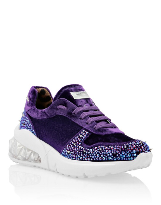 кроссовки  от бренда philipp plein вид слева