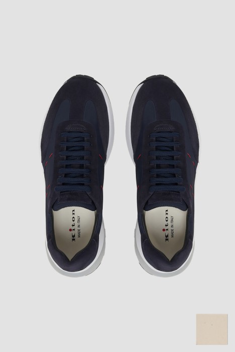 кроссовки  от бренда kiton вид слева