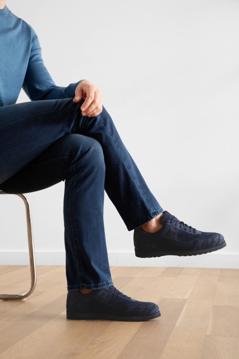 кроссовки  от бренда bardini вид слева