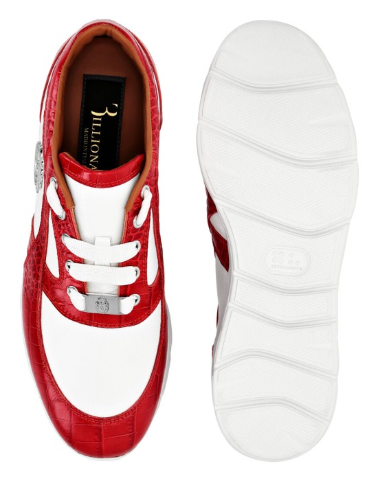 кроссовки  из италии вид сбоку