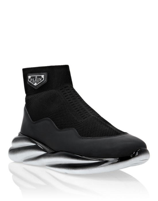 кроссовки  от бренда philipp plein вид слева