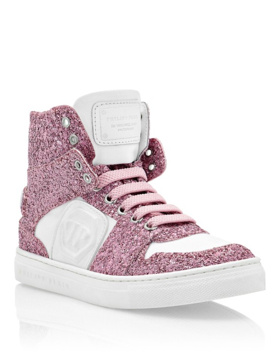 кроссовки  от бренда philipp plein вид слева