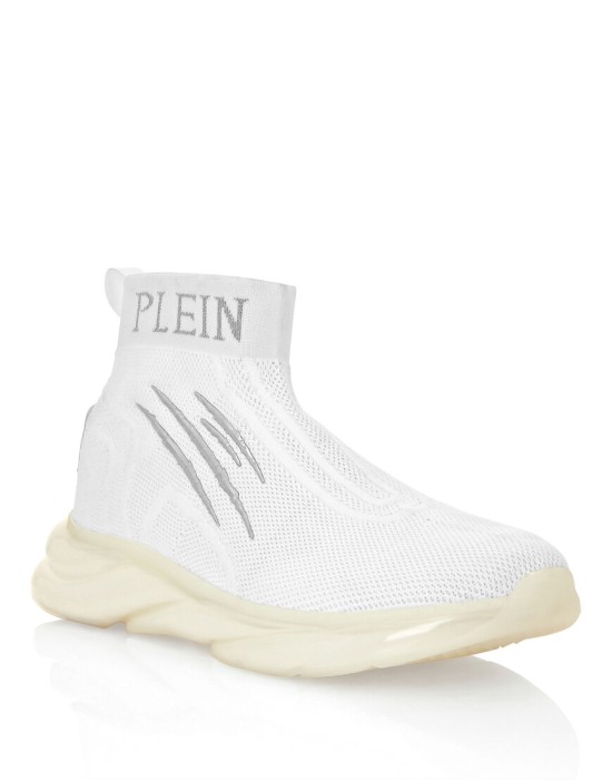 кроссовки  от бренда plein sport вид слева