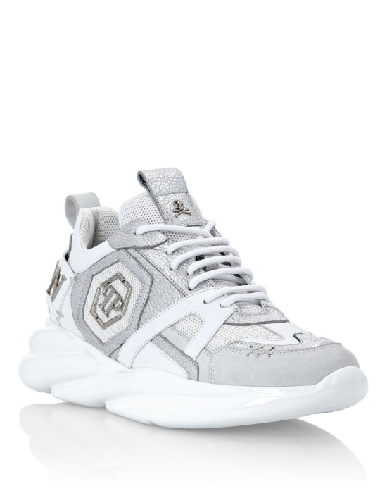 кроссовки  от бренда philipp plein вид слева