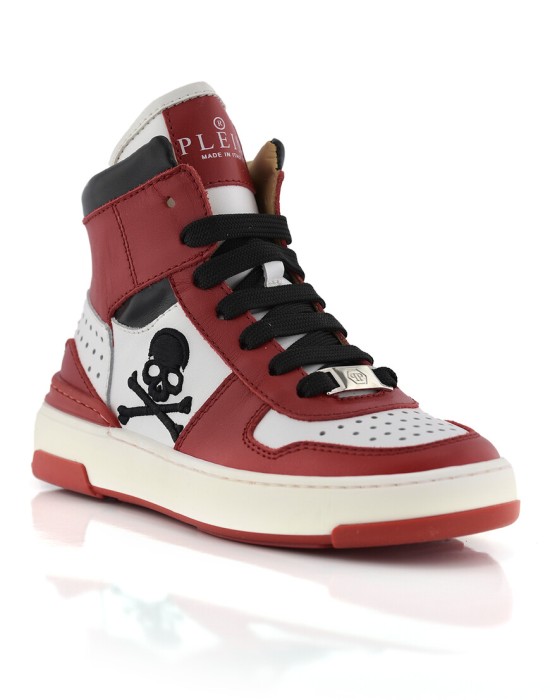 кроссовки  от бренда philipp plein вид слева