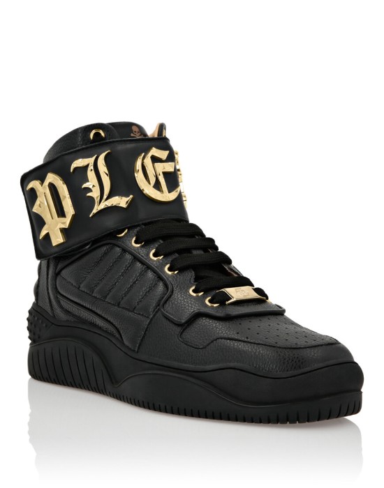 кроссовки от бренда philipp plein вид слева
