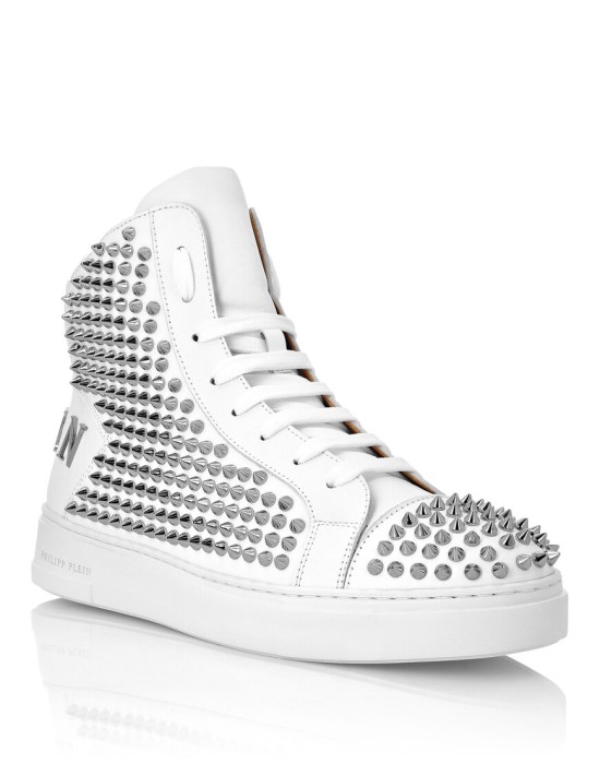 кроссовки от бренда philipp plein вид слева