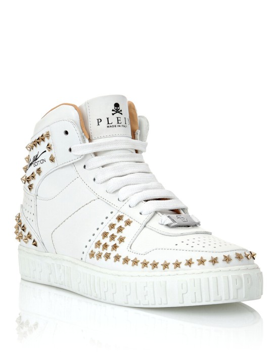 кроссовки от бренда philipp plein вид слева