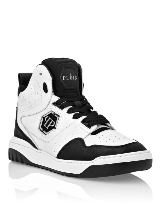 кроссовки  от бренда philipp plein вид слева