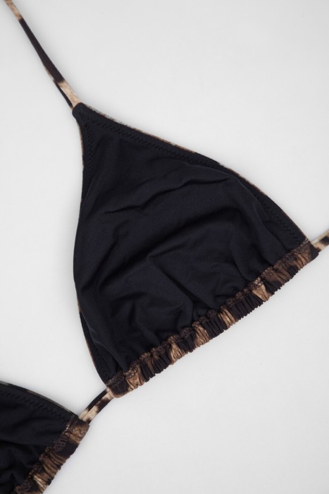 купальник-топ  универсального стиля с лицевой стороны