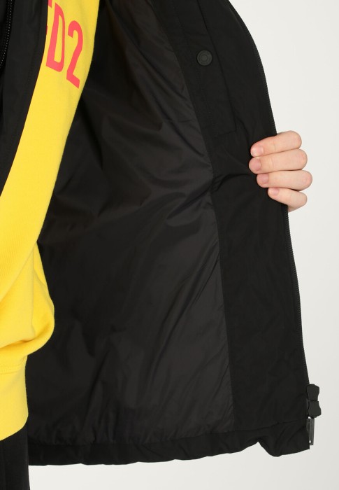 куртка 2 для взрослого возраста с изнаночной стороны